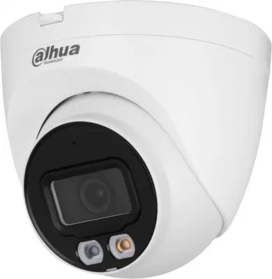 DAHUA DH-IPC-HDW2849TP-S-IL-0280B Уличная турельная IP-видеокамера Smart Dual Light с ИИ 8Мп, 1/2.7” CMOS, объектив 2.8мм, видеоаналитика, ИК до 30м, LED до 30м, IP67, корпус: металл, пластик