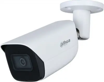 DAHUA DH-IPC-HFW3441EP-S-0280B-S2 Уличная цилиндрическая IP-видеокамера с ИИ 4Мп, 1/3” CMOS, объектив 2.8мм, видеоаналитика, ИК-подсветка до 50м, IP67, корпус: металл