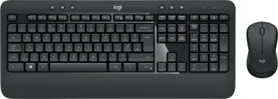 Клавиатура + мышь Logitech MK540 Advanced клав:черный мышь:черный USB беспроводная slim Multimedia (920-008685)