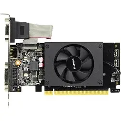 Видеокарта Gigabyte PCI-E GV-N710D3-2GL NVIDIA GeForce GT 710 2Gb 64bit DDR3 954/1800 DVIx1 HDMIx1 CRTx1 HDCP Ret low profile