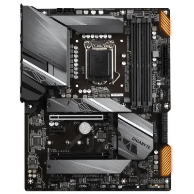Материнская плата Gigabyte Z590 GAMING X Soc-1200 Intel Z590 4xDDR4 ATX AC`97 8ch(7.1) 2.5Gg RAID+DP