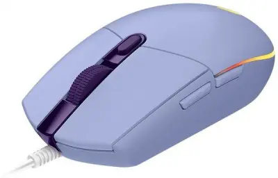 Мышь Logitech G102 LightSync сиреневый оптическая (8000dpi) USB (5but)