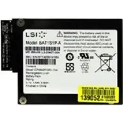 LSI (LSI00279) Батарея LSIiBBU09 Аккумулятор для серий SAS9265, 9266, 9270, 9271, 9285, 9286.