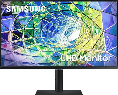 LCD Samsung 27" S27A800U черный {IPS 3840x2160 16:9 HDMI матовая HAS Pivot 300cd 178гр/178гр 3840x2160 DisplayPort Ultra HD USB 6.8кг}
