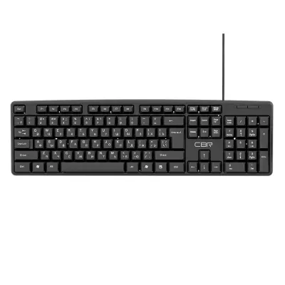 CBR KB 100 USB, Клавиатура 104 кл., офисн., 1,5 м