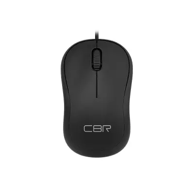 CBR CM 106 Black USB, Мышь офисн./ноутбучная, оптич., 1000 dpi, 3 кн., 1.5 м
