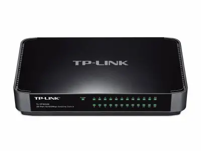 Коммутатор TP-Link TL-SF1024M (L2) 24x100Мбит/с неуправляемый
