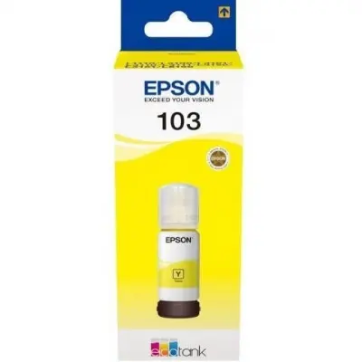 EPSON C13T00S44A  Контейнер 103 с желтыми чернилами для L1110/L3100/3101/3110/3150/3151, 65 мл.