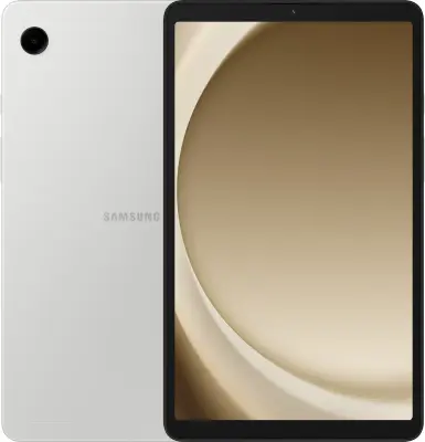 Samsung Galaxy Tab A9 SM-X110 Helio G99 8x2.2 Ггц 4/64Gb 8.7" LCD 1340x800 Wi-Fi серебристый (SM-X110NZSACAU)