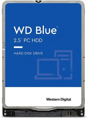 Жесткий диск WD S SATA-III 500Gb WD5000LPZX Notebook Blue (5400rpm) 128Mb 2.5"