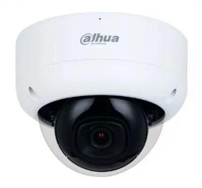 DAHUA DH-IPC-HDBW3441EP-AS-0280B-S2 Уличная купольная IP-видеокамера с ИИ 4Мп, 1/3” CMOS, объектив 2.8мм, видеоаналитика, ИК-подсветка до 50м, IP67, IK10, корпус: металл