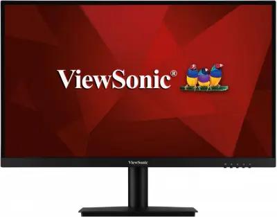Монитор ViewSonic 23.8" VA2406-H черный VA LED 4ms 16:9 HDMI матовая 5000:1 250cd 178гр/178гр 1920x1080 75Hz VGA FHD 3.4кг