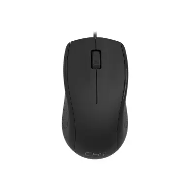 CBR CM 107 Black USB, Мышь офисн., оптич., 1000 dpi, 3 кн., 1.8 м