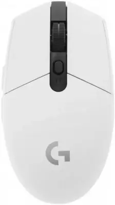 Мышь Logitech G304 Lightspeed белый оптическая (12000dpi) беспроводная USB (5but)