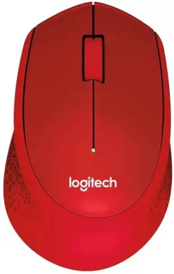 Мышь Logitech M280 красный оптическая (1000dpi) беспроводная USB (2but)