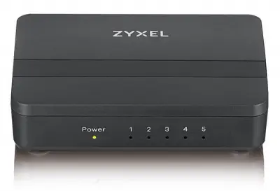 Коммутатор Zyxel GS-105SV2-EU0101F 5x1Гбит/с неуправляемый