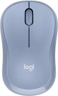 Мышь Logitech M221 синий/серый оптическая (1000dpi) беспроводная USB (2but)