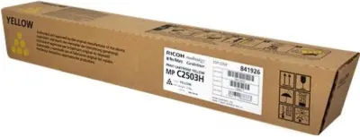 Картридж лазерный Ricoh MP C2503H 841926 желтый (9500стр.) для Ricoh MP C2003/C2503/C2011SP/C2004/C2504