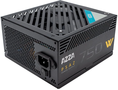 Блок питания Azza ATX 750W PSAZ-750W 80+ bronze (20+4pin) APFC 120mm fan 5xSATA RTL