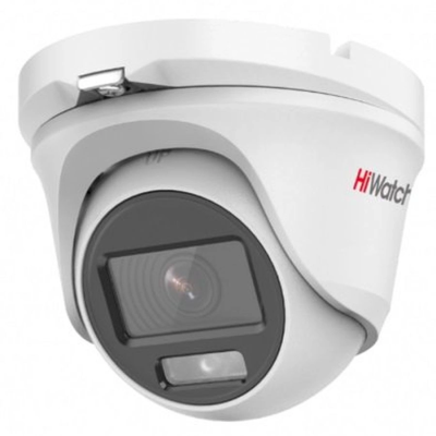 Камера видеонаблюдения аналоговая HiWatch DS-T203L(C)(2.8mm) 2.8-2.8мм HD-CVI HD-TVI цв. корп.:белый