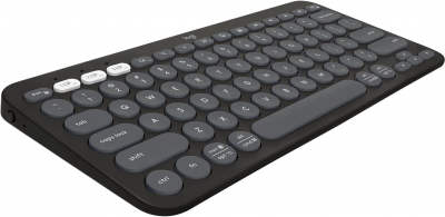 Клавиатура Logitech K380S темно-серый USB беспроводная BT/Radio LED (920-011851)