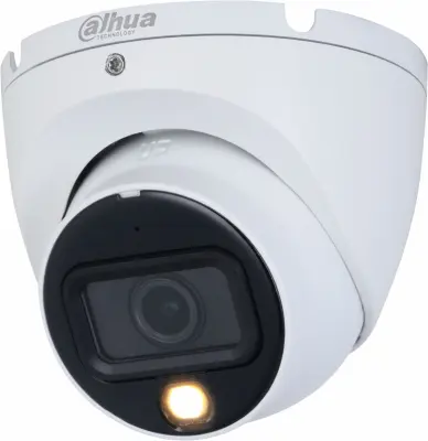 Камера видеонаблюдения аналоговая Dahua DH-HAC-HDW1500TLMP-IL-A-0280B-S2 2.8-2.8мм HD-CVI HD-TVI цв. корп.:белый (DH-HAC-HDW1500TLMP-IL-A-0280B)