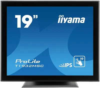 Монитор Iiyama 19" T1932MSC-B5X черный IPS LED 14ms 5:4 HDMI M/M матовая 1000:1 250cd 178гр/178гр 1280x1024 60Hz VGA DP HD USB Touch 6.9кг