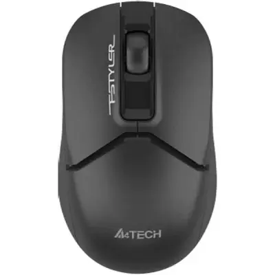 Мышь A4Tech Fstyler FG12S черный оптическая (1200dpi) silent беспроводная USB (3but)