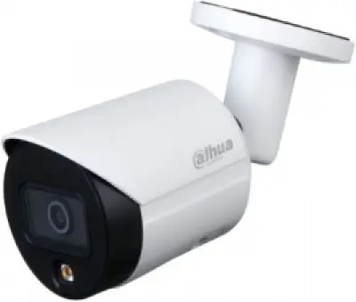 Камера видеонаблюдения IP Dahua DH-IPC-HFW2439S-SA-LED-0360B-S2 3.6-3.6мм цв. корп.:белый (DН-IPC-HFW2439SP-SA-LED-0360B)