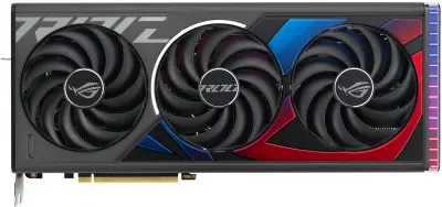Видеокарта Asus PCI-E 4.0 ROG-STRIX-RTX4070TI-12G-GAMING NVIDIA GeForce RTX 4070TI 12Gb 192bit GDDR6X 2610/21000 HDMIx2 DPx3 HDCP Ret