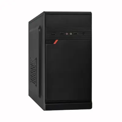 Exegate EX283059RUS Корпус Minitower ExeGate BAA-106 Black, mATX, <AAA450, 80mm>, 2*USB, Audio