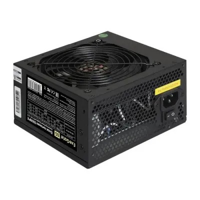 Exegate EX224734RUS-PC Блок питания 500W ExeGate 500NPX (ATX, PC, 12cm fan, 24pin, 4pin, PCIe, 3xSATA, 2xIDE, black, кабель 220V в комплекте)