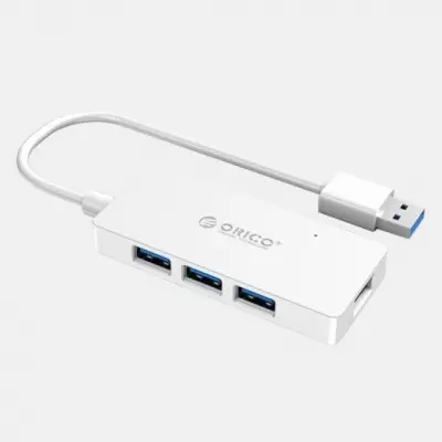 ORICO USB-концентратор  HS4U-U3 (белый)