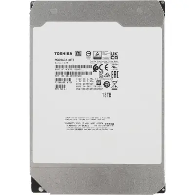 Жесткий диск Toshiba SATA-III 18TB MG09ACA18TE Server Enterprise Capacity 512E (7200rpm) 512Mb 3.5" [MG09ACA18TE]