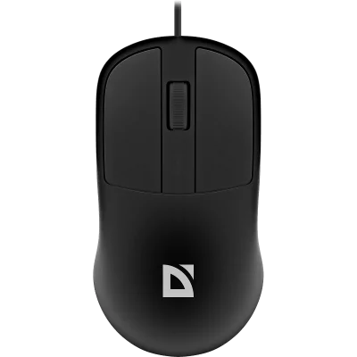 Defender Проводная оптическая мышь Datum MS-980 черный,3 кнопки,1200dpi,1.2м
