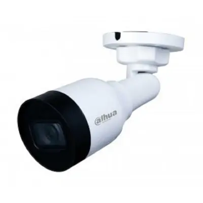 DAHUA DH-IPC-HFW1239S1P-LED-0280B-S6 Уличная цилиндрическая IP-видеокамера FullColor 2Мп, 1/2.8” CMOS, объектив 2.8мм, обнаружение людей, LED 30м, IP67, металл/пластик