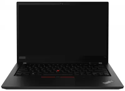 Ноутбук Lenovo ThinkPad T14 Gen 2 Core i7 1165G7 16Gb SSD512Gb NVIDIA GeForce MX450 2Gb 14" IPS FHD (1920x1080) noOS black WiFi BT Cam (20W1A10XCD)