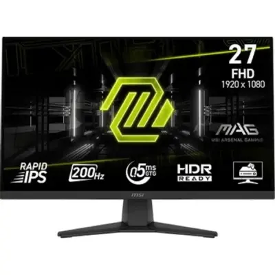 MSI MAG 27" 272F {IPS 1920x1080 200Hz 0.5ms 3000:1 300cd 178/178 HDMI2.0 DisplayPort1.2 Tilt VESA}