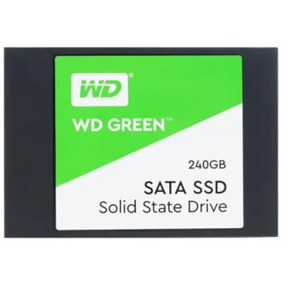 WD SSD GREEN 240Gb SATA3 2,5”/7мм WDS240G3G0A (аналог WDS240G2G0A), 1 year