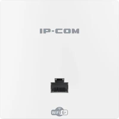 IP-COM W39AP Двухдиапазонная гигабитная настенная точка доступа, 2,4/5 ГГц, до 2976 Мбит/с, 2х1 Гбит/с, PoE