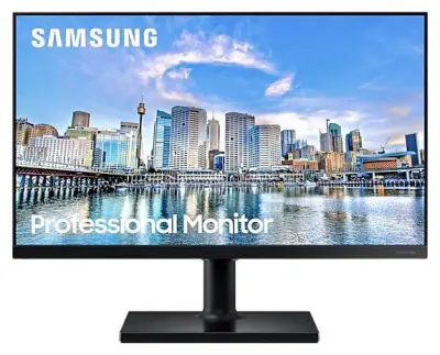 Монитор Samsung 27" LF27T450FQIXCI черный IPS LED 16:9 HDMI полуматовая HAS Pivot 250cd 178гр/178гр 1920x1080 DisplayPort FHD USB 4.6кг