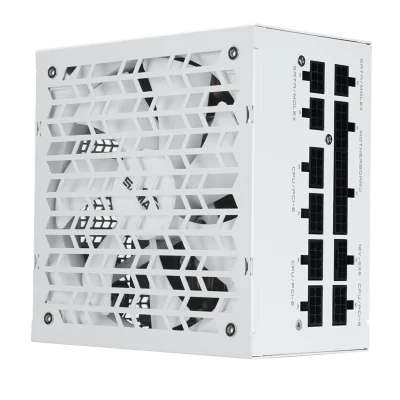 Блоки питания/ Power Supply SAMA G750 White (HAT-750yzB1G), 750W 80+ Gold (ATX, 3.1, PCIe 5.0, Full modular, 1x24(20+4)pin mesh 550mm, 2xCPU 8(4+4)pin 600mm+150mm, 2xPCIe*2 8(6+2)pin 550+150mm, 1x12VHPWR PCIe 5.1 12+4pin 600W 600mm, 3xSATA*3 450+150+150mm