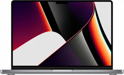 Ноутбук Apple MacBook Pro A2442 M1 Pro 8 core 16Gb SSD512Gb/14 core GPU 14.2" (3024x1964) Mac OS grey space WiFi BT Cam