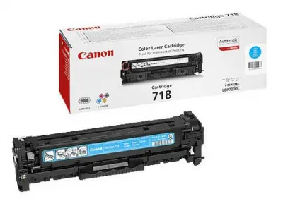 Картридж лазерный Canon 718C 2661B002/014 голубой (2900стр.) для Canon LBP7200/MF8330/8350