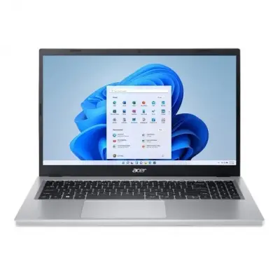 Ноутбук Acer Extensa 15 EX215-33-P56M N-series N200 8Gb SSD256Gb Intel HD Graphics 15.6" IPS FHD (1920x1080) noOS silver WiFi BT Cam (NX.EH6CD.008)