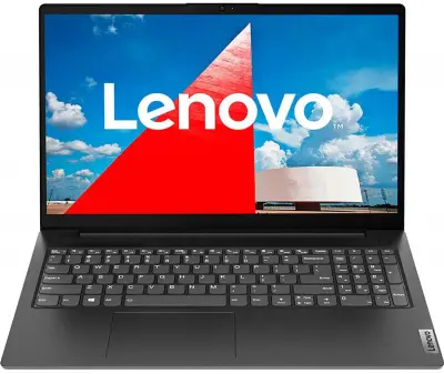 Ноутбук Lenovo V15 G2 ITL Core i5 1135G7 8Gb SSD256Gb Intel Iris Xe graphics 15.6" TN FHD (1920x1080)/ENGKBD Windows 11 Home English 64 black WiFi BT Cam (82KB00N5UK)