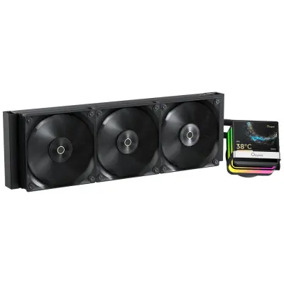 Вентилятор Cooler Ocypus Sigma L36 PRO BK IPS Display/ black/ 310W/ All Intel/ AMD AM* / Screws