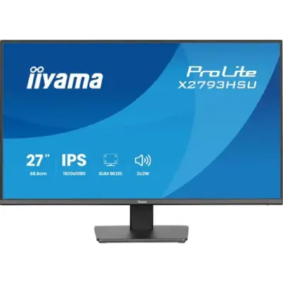 LCD IIYAMA 27" X2793HSU-B1 {IPS 1920x1080 120Hz 1ms 350cd HDMI DisplayPort USB M/M In}