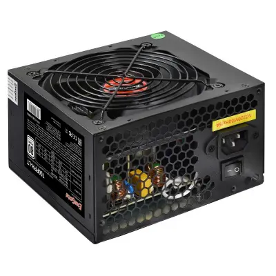 Exegate EX282048RUS-S-OEM Блок питания 700W 700PPH-LT-S OEM { ATX, black, 80+, APFC, 12cm, 24p, (4+4)p, 5*SATA, 3*IDE}