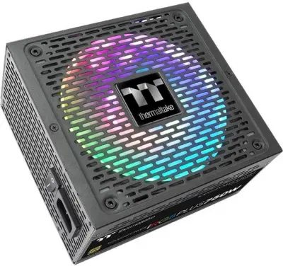 Блок питания Thermaltake ATX 750W Toughpower iRGB Plus (DIGITAL) 80+ gold (20+4pin) APFC 140mm fan color LED 9xSATA Cab Manag RTL